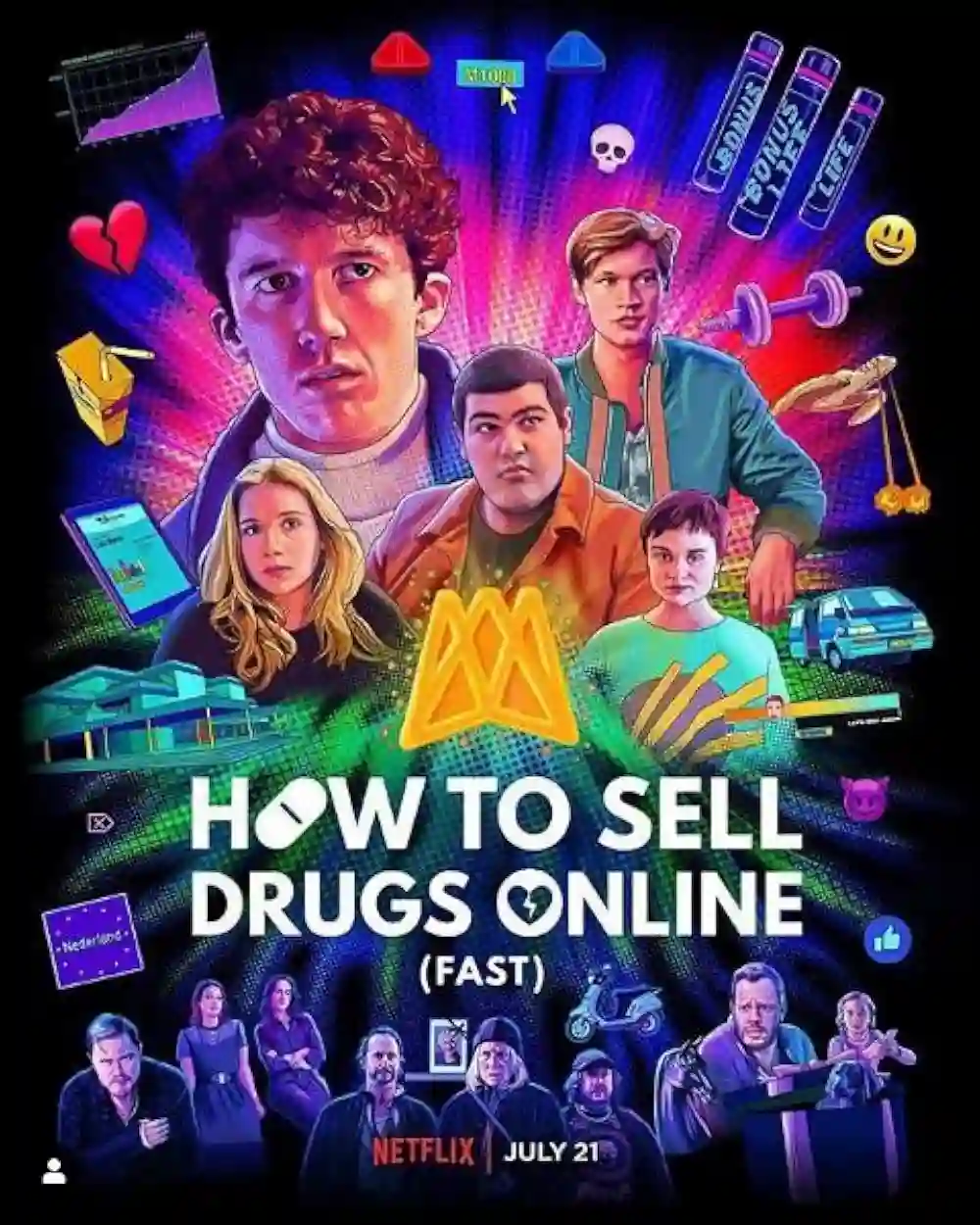 فیلم مخصوص آموزش زبان آلمانی How to Sell Drugs Online (Fast)