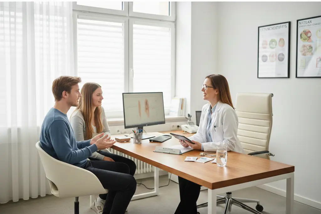 یادگیری-مکالمات-آلمانی-مرتبط-به-مراجعه-به-پزشک-با-یک-داستان-واقعی